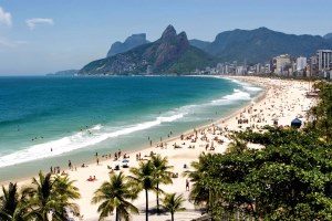 Ipanema Beach in Rio de Janeiro